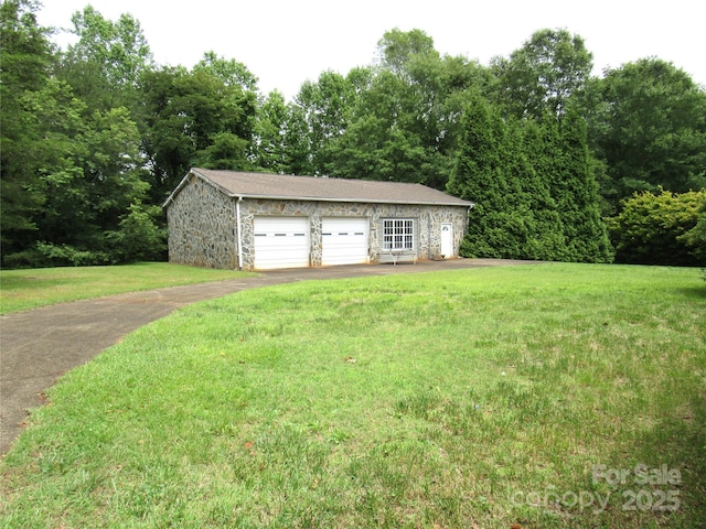 3838 Cliffside Rd, Mooresboro, NC 28114 - garage featuring driveway