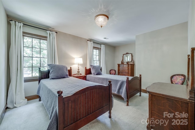 10215 Balmoral Cir, Charlotte, NC 28210 - bedroom featuring light colored carpet and multiple windows