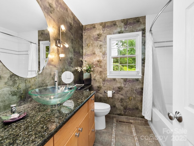 1165 Mountain Laurel Dr, Columbus, NC 28722 - full bath featuring vanity, toilet, and shower / tub combo