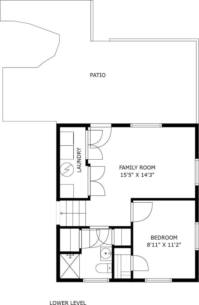 3624 Moultrie St, Charlotte, NC 28209 - property floor plan