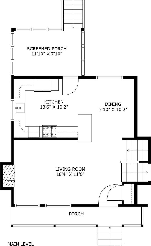 3624 Moultrie St, Charlotte, NC 28209 - property floor plan