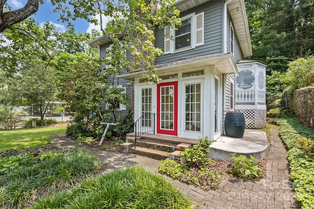 20 Kenilwood Pl, Asheville, NC 28803 - view of outdoor structure with entry steps