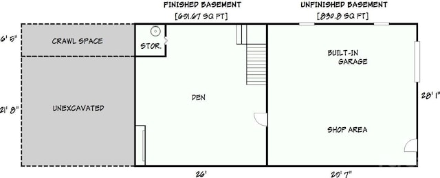 2653 Fairway Acres Cir, Lenoir, NC 28645 - view of property floor plan