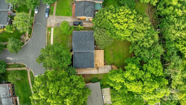 3326 Winterfield Pl, Charlotte, NC 28205 - drone / aerial view