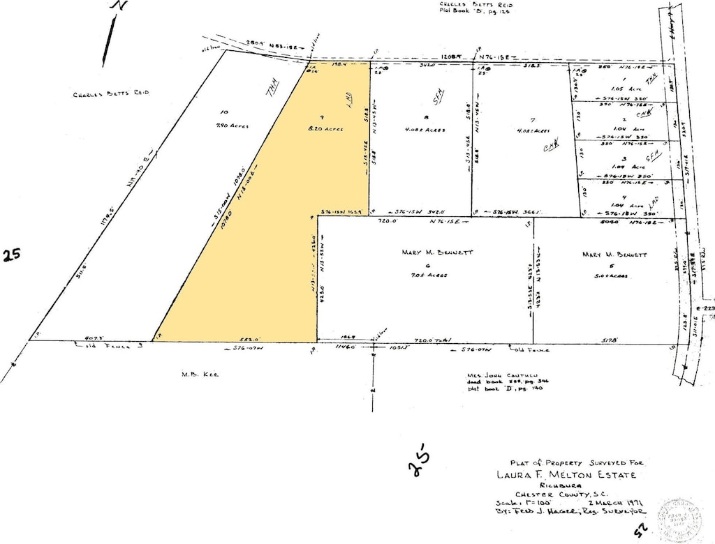LOT9 Elliott Rd, Richburg, SC 29729