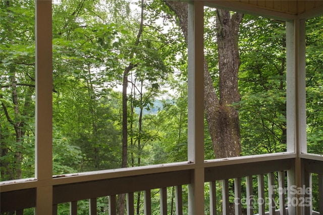 608 Surrey Glen Cir, Hendersonville, NC 28739 - view of wooden deck