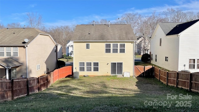 8139 Deodora Cedar Ln, Charlotte, NC 28215 - back of house with cooling unit and a gate