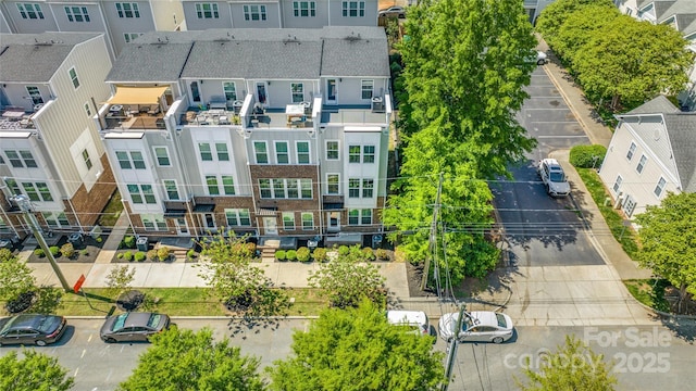 420 E 16th St, Charlotte, NC 28206 - aerial view of residential area