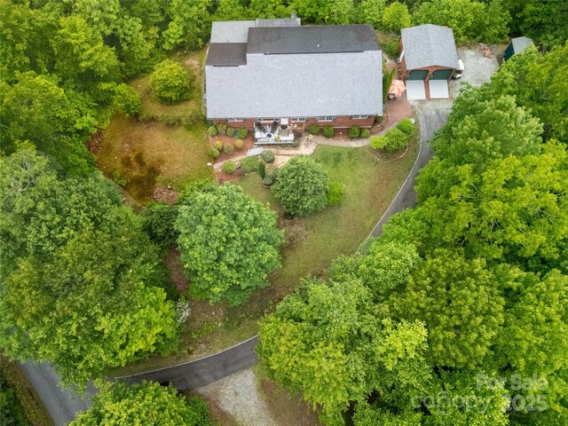 229 Hubbard Hollow Rd, Rosman, NC 28772 - aerial view of property and surrounding area