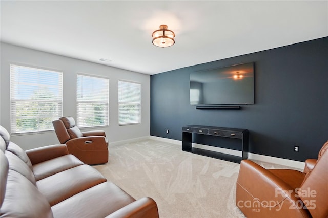 7322 Vesper Dr, Huntersville, NC 28078 - living area featuring carpet flooring and plenty of natural light