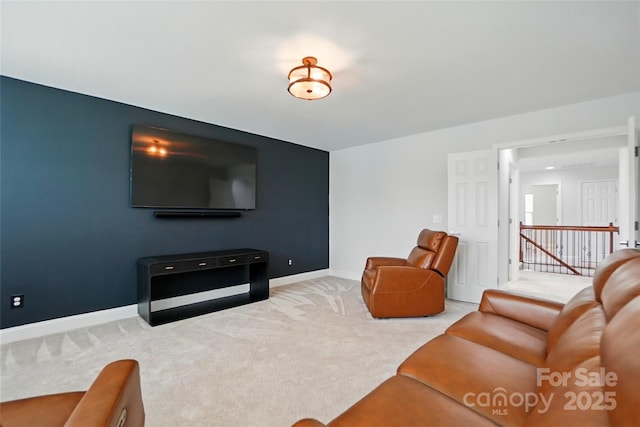 7322 Vesper Dr, Huntersville, NC 28078 - living room featuring carpet floors and baseboards
