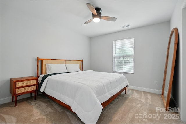 7322 Vesper Dr, Huntersville, NC 28078 - bedroom with carpet floors and a ceiling fan