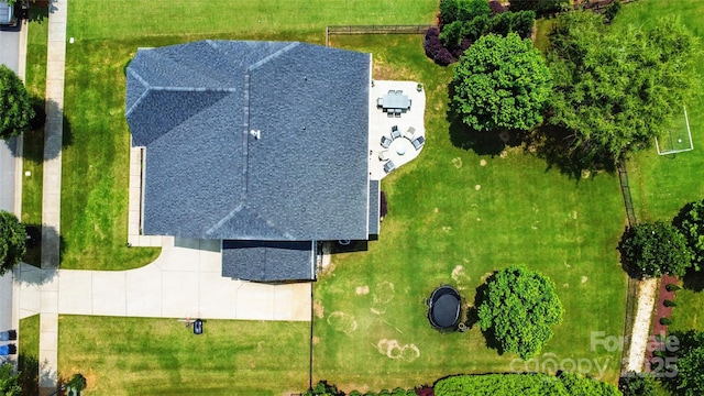 7322 Vesper Dr, Huntersville, NC 28078 - bird's eye view