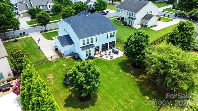 7322 Vesper Dr, Huntersville, NC 28078 - aerial perspective of suburban area