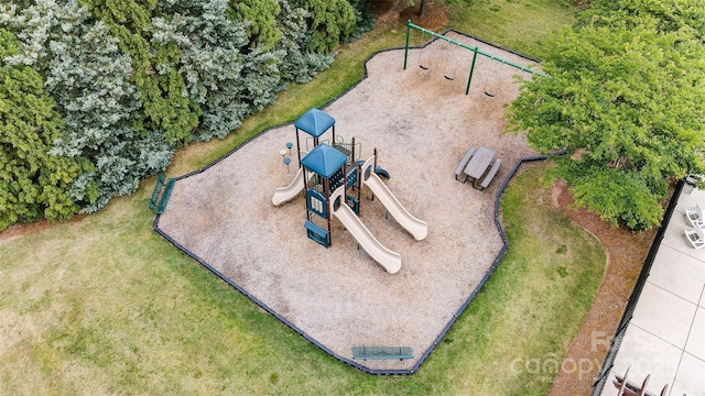 7322 Vesper Dr, Huntersville, NC 28078 - bird's eye view of a community park