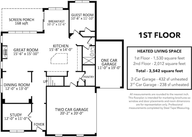 7322 Vesper Dr, Huntersville, NC 28078 - view of room layout
