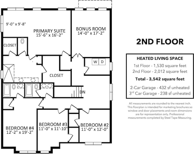 7322 Vesper Dr, Huntersville, NC 28078 - view of property floor plan