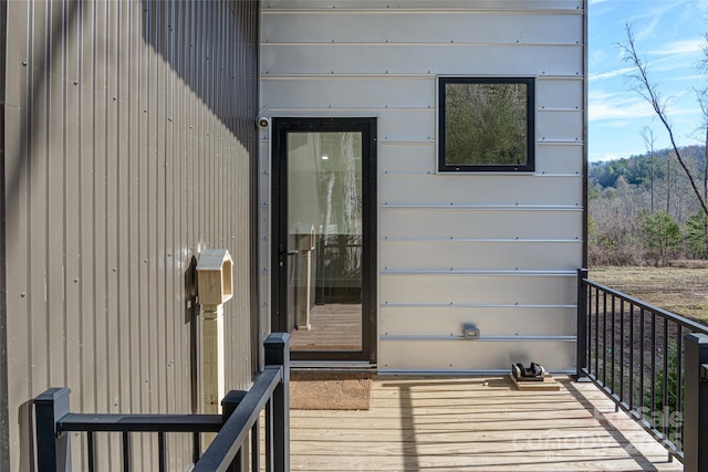 75 S Fork Trl, Lake Toxaway, NC 28747 - view of doorway to property