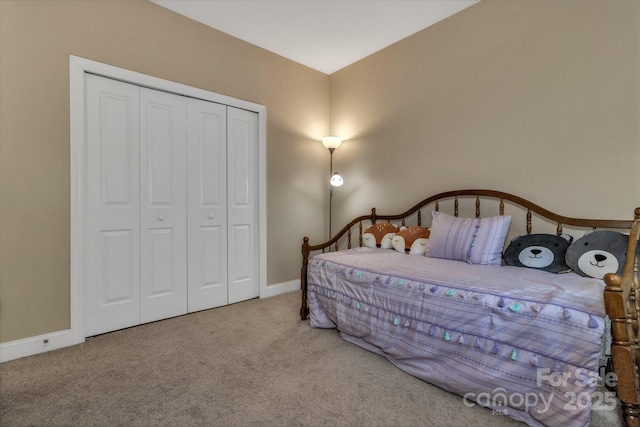 32 White Fox Dr, Fletcher, NC 28732 - carpeted bedroom with a closet and baseboards