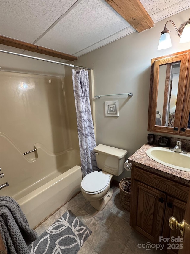 58 Creekside Dr Unit C, Banner Elk, NC 28604 - full bath with toilet, shower / tub combo, and vanity