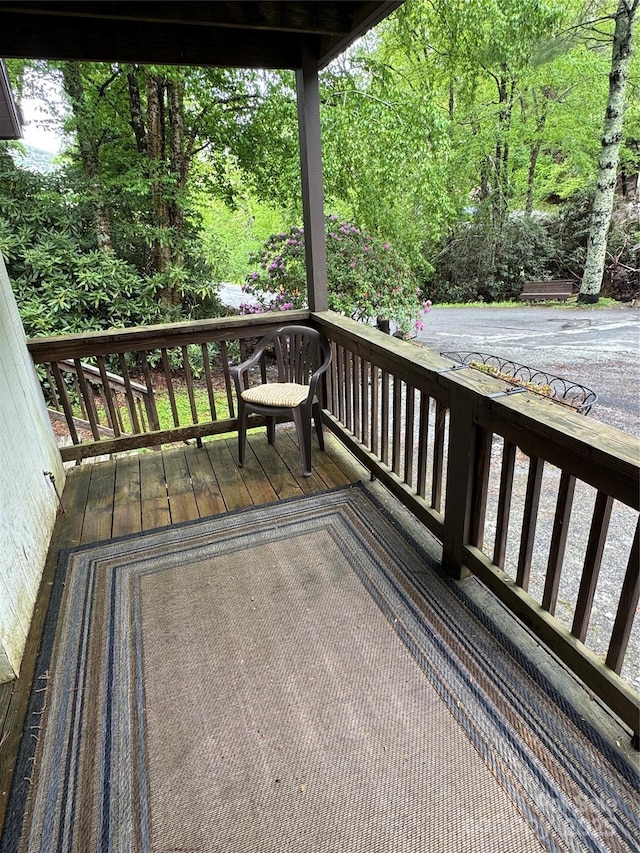 58 Creekside Dr Unit C, Banner Elk, NC 28604 - view of wooden porch