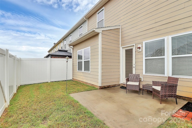 2840 Hopeton Ct, Monroe, NC 28110 - view of yard with a patio