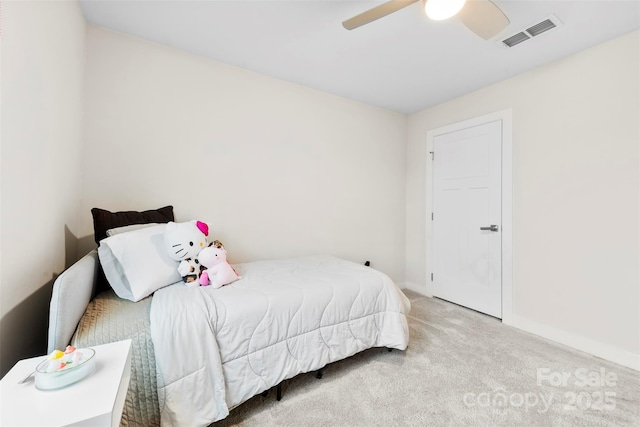 1022 Hinson Forest Rd, Monroe, NC 28110 - bedroom featuring carpet floors and a ceiling fan