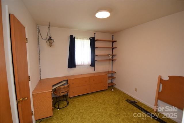 908 Ravendale Dr, Charlotte, NC 28216 - office area with light colored carpet