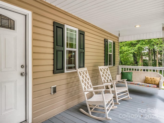 125 Woodland Cir, Rutherfordton, NC 28139 - view of porch