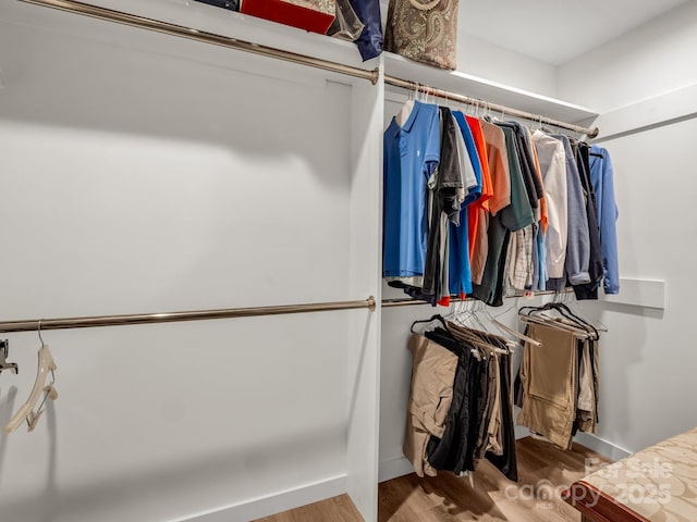125 Woodland Cir, Rutherfordton, NC 28139 - spacious closet with wood finished floors