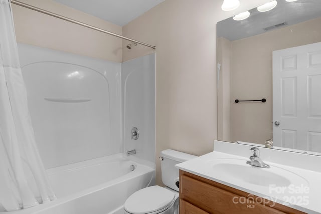 1907 Sandal Brook Rd, Fort Mill, SC 29707 - full bathroom with shower / tub combo, vanity, and toilet