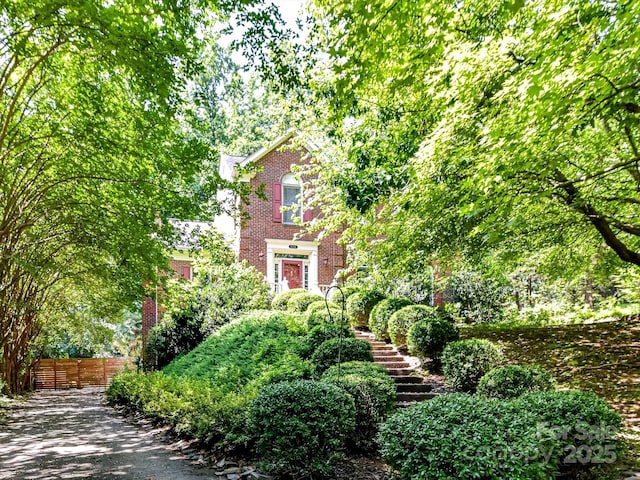 8218 Houston Ridge Rd, Charlotte, NC 28277 - view of front of property featuring brick siding