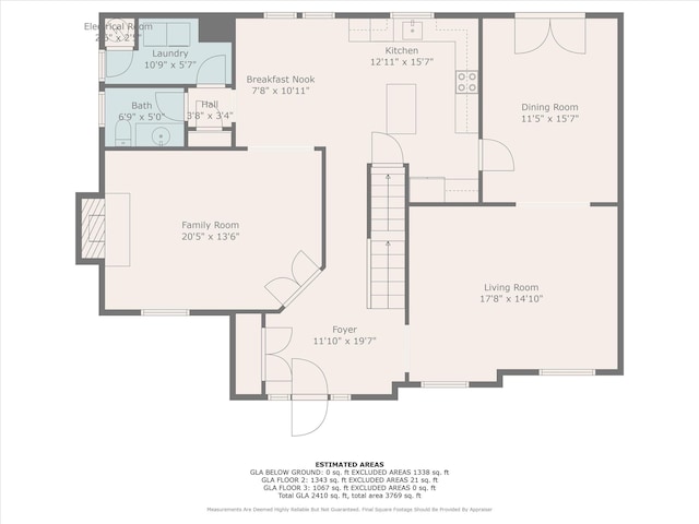 8218 Houston Ridge Rd, Charlotte, NC 28277 - view of property floor plan