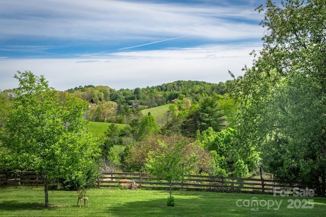 54 Donna Ln, Alexander, NC 28701 - view of yard with a view of trees
