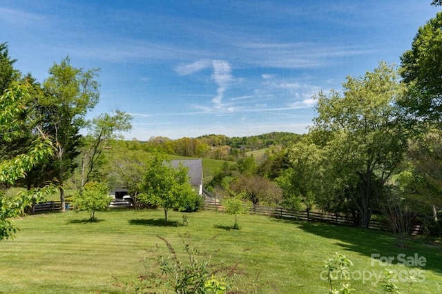 54 Donna Ln, Alexander, NC 28701 - view of yard