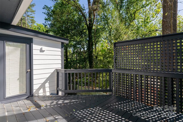 110 Annandale Ave, Asheville, NC 28801 - view of deck