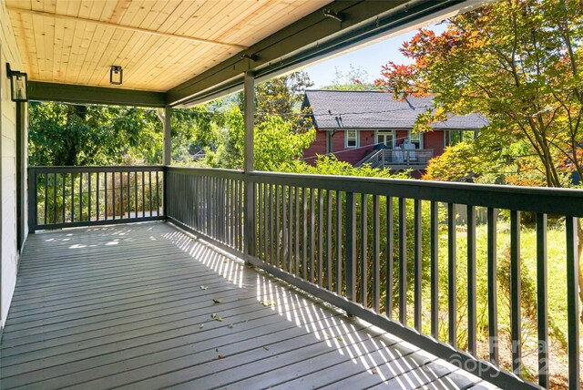 110 Annandale Ave, Asheville, NC 28801 - view of deck