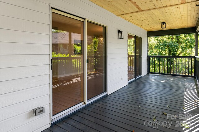 110 Annandale Ave, Asheville, NC 28801 - view of deck