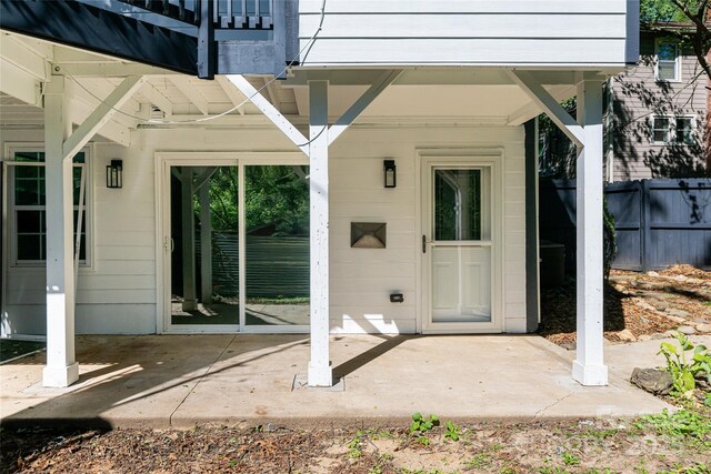 110 Annandale Ave, Asheville, NC 28801 - property entrance with a patio area