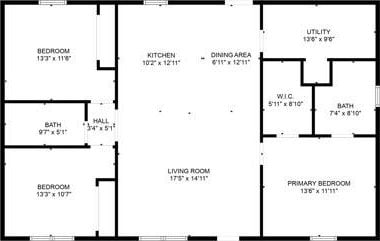 17 Laurel Rd, Arden, NC 28704 - floor plan / room layout