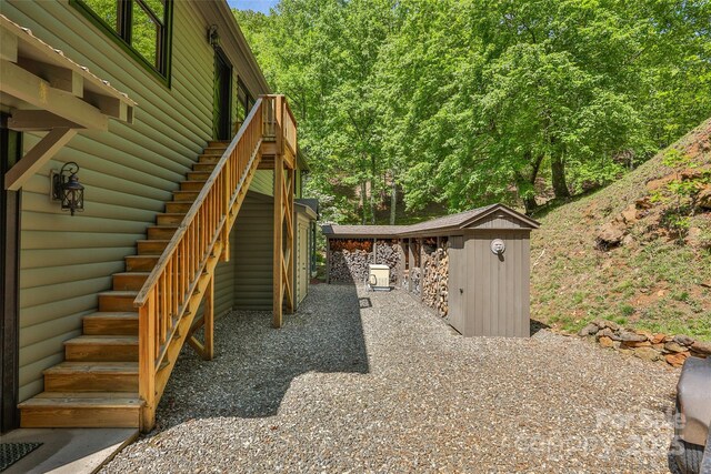 1283 Leafstone Cir, Sylva, NC 28779 - view of yard with stairway
