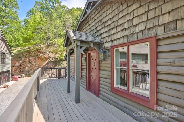 1283 Leafstone Cir, Sylva, NC 28779 - view of deck