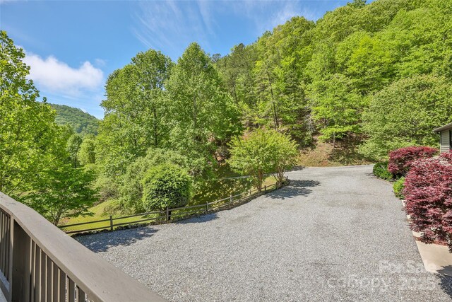 1283 Leafstone Cir, Sylva, NC 28779 - exterior space featuring a forest view