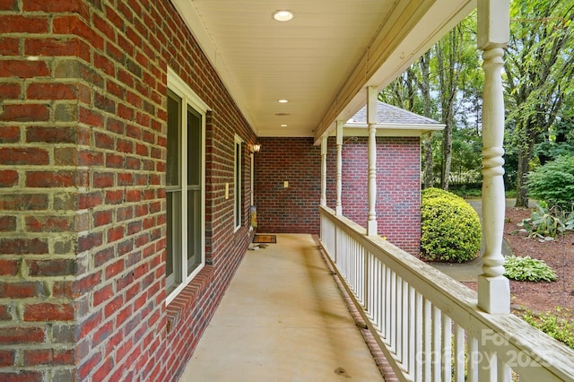 7725 Whitmire Ln, Mint Hill, NC 28227 - view of covered porch