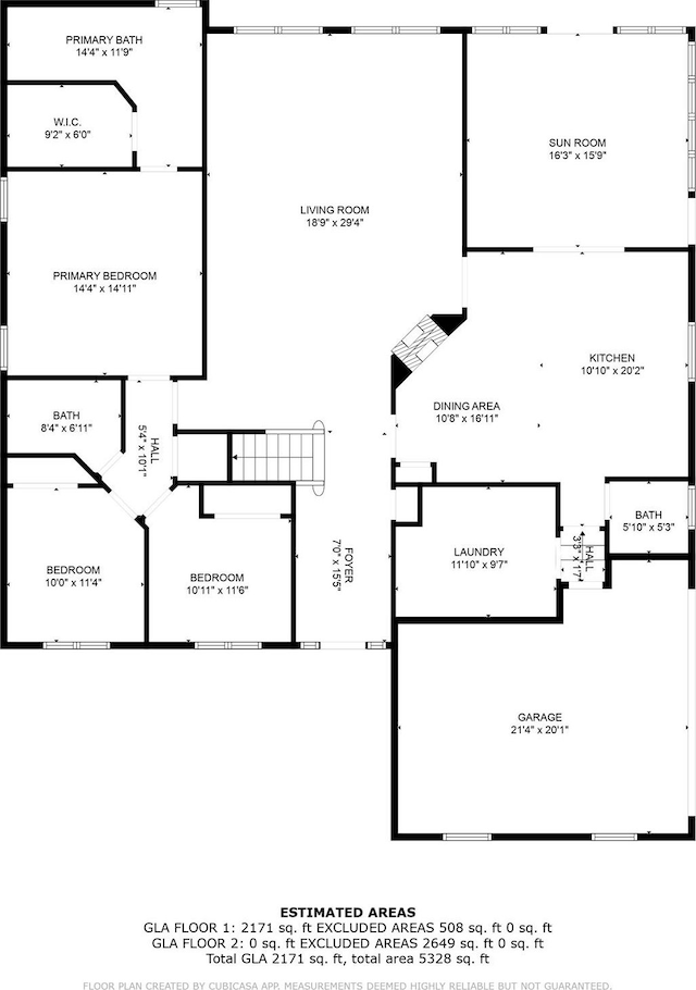 7725 Whitmire Ln, Mint Hill, NC 28227 - floor plan / room layout