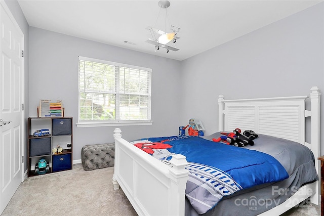 10449 Quiet Bay Ct, Charlotte, NC 28278 - bedroom with light colored carpet and baseboards