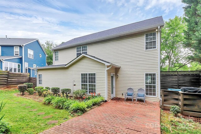 10449 Quiet Bay Ct, Charlotte, NC 28278 - rear view of property with a patio
