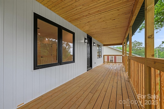 1076 W Henderson St, Marion, NC 28752 - view of deck
