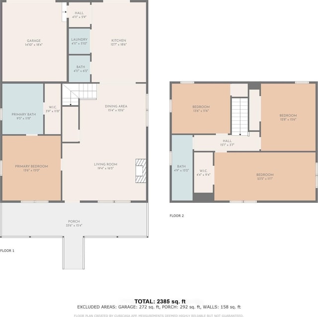 1076 W Henderson St, Marion, NC 28752 - home floor plan