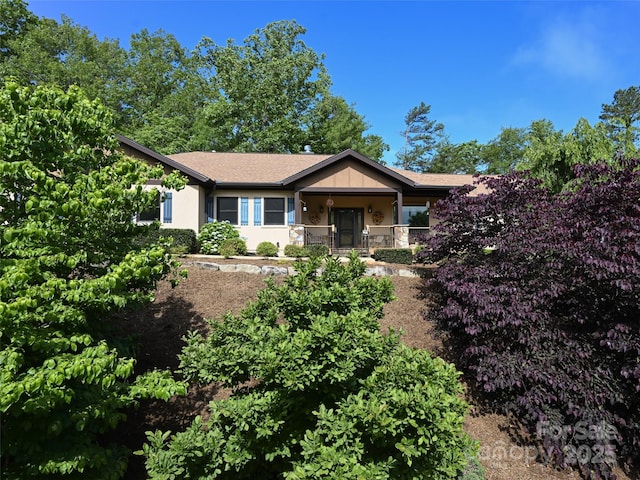 110 Village Pointe Ln, Asheville, NC 28803 - single story home featuring covered porch